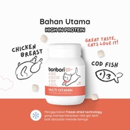 bonbori Cat Multivitamin | Suplemen Vitamin Kucing FREEZE DRIED | Bulu dan Kulit Sehat | Imun Kuat