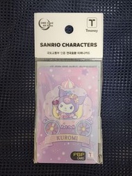 全新 韓國 交通卡 T Money Sanrio Kuromi