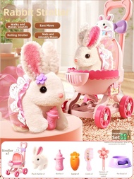 Yimi | Childrens Plush Rabbit Toy 3-6 Year Old Girls
