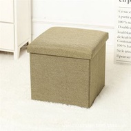 【大人剛好坐！可摺疊】方形收納凳布藝儲物箱沙發凳可摺疊收納凳子儲物凳儲物椅收納椅