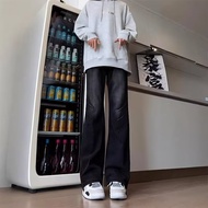 Baggy Jeans Lelaki Seluar Jeans Baggy Style Lelaki Raw Denim Jeans Seluar Denim Seluar Panjang Koyak