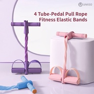 UMISO 4-tube Pedal Puller Multi-function Adjustable Pedal Puller Sit-up Fitness Equipment Yoga Equip