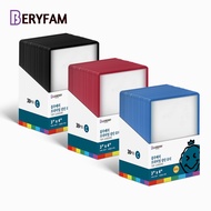 30pcsBERYFAM Color Border Toploader Kpop Lomo Card 3x4 Clear Sleeves Blueberry Series Toploader Case