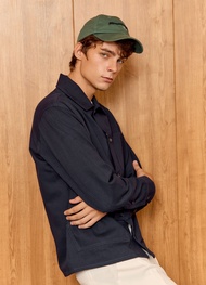 Twill Jacket - Navy Color