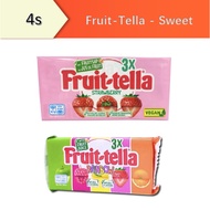 Fruit-Tella - Sweet Favorites With Fruit Juice (3-4 Sticks) 123g Soft Gummies 140g