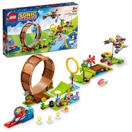 LEGO Sonic The Hedgehog Sonic’s Green Hill Zone Loop Challenge 76994 Building Toy Set with 9 Sonic F