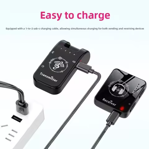SM-2 Wireless IEM System (1-to-1) - Compact Transmitter & Receiver Kit for Live Performance