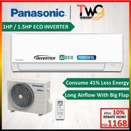 Panasonic ECO Inverter Air Conditioner AirCond ( 1.0HP / 1.5HP ) CS-YU9AKH-1 / CS-YU12AKH-1