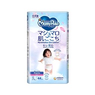 MAMYPOKO Air Fit Marshmallow Pants Super Premium Baby Diapers Girl L 44's