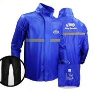 ARAI motor Baju hujan/ baju hujan kalis air dua lapisan/ baju hujan motor kualiti premium / 3 dalam