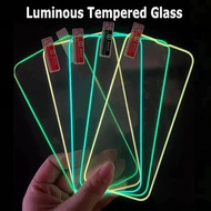 Tempered Glass Neon Samsung A06 A55 A25 5G Glow In The Dark Tempered Glass Premium Quality