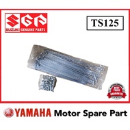 SUZUKI TS125 FRONT SPOKE 21" 10x204/235 DEPAN Nipples Set 21" Wheel Set Lidi Rim Depan SCRAMBLE JEJA