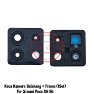 Camera Lens / Rear Camera Glass + Frame XIAOMI Poco X6 5G