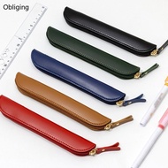 BLING Pencil Storage Bag PU Leather Pen Case Holder Sleeve Pen Pouches Pen Protective Sleeve Cover f