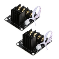 2Pcs Modul Pengembangan Kuasa Heat Bed 25A MOS Tube Mosfet untuk Pencetak 3D