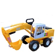 ​Backhoe Realistic Backhoe There Is A Large Yard. Car Cover Toy No.811