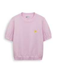 AIIZ (เอ ทู แซด) - AIIZ เสื้อครอปผู้หญิงผ้าถัก ปักกราฟิก AIIZ Womens Cropped T-Shirt