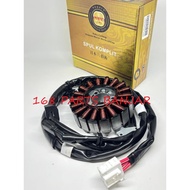 B63 - H1410 - 11 Nagoya Gold Long Cable Stator Spool Spol Spull Complete + CKP Sensor Yamaha Aerox 1