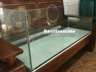 Aquarium akuarium custom 80x50x40 cm 80 x 50 x 40 full 8 mm polos