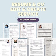 Resume Maker Service | English | Customised Resume/ CV