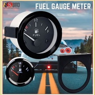 Fuel Level Gauge Car Meter LED 52MM Automotive Gauges 12V Ohms Pointer Instrument Universal