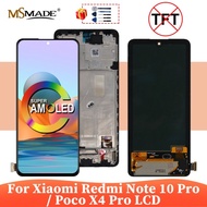 Rbf Super AMOLED For Mi Redmi Note 10 Pro LCD Display Screen For