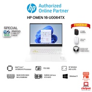 HP OMEN Transcend 16-U0064TX 16" WQXGA 240Hz Gaming Laptop White ( I9-13900HX, 16GB, 1TB SSD, RTX4070 8GB, W11 )