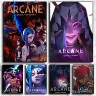 Arcane League Of Legends Poster001 printed picture Art Poster Whitepaper Prints Posters Artwork Aest