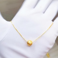 Bangkok gold balls style necklace