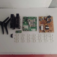 LG 43UP7550.PTC 43" TV MAIN BOARD, POWER SUPPLY, POWER BUTTON, WIFI CARD, BACKLIGHT, TV STAND AND SP