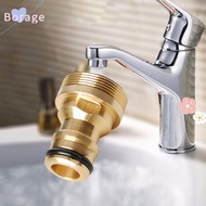 BORRAONE Brass Faucet, Universal Brass Tap Adapters, Brass Quick Connector Brass Faucet Connector Ki