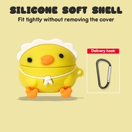 Raimondo Silikon Nirkabel Bluetooth Casing Case Soft Case Yang Cocok Untuk Baseus Wm01 Wm02