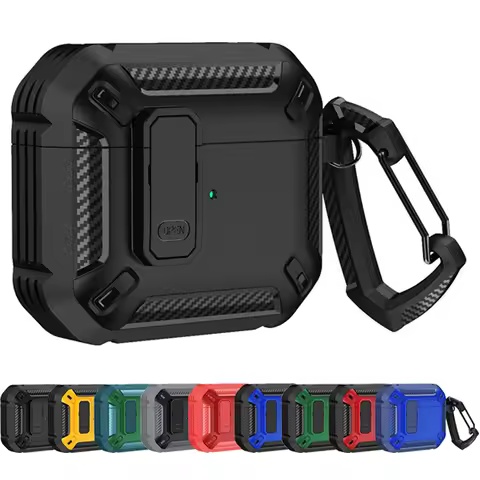 Luxury TPU+PC Switch Earphone Case Box For Apple Airpods Pro 2 1 Shockproof Cover Air pods 3 2 1 Cas