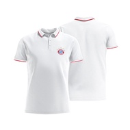 เสื้อโปโลชายสีขาว Bayern Munich ฤดูร้อน 2024 แขนสั้น ปกโปโล สีกลางๆ สำหรับผู้ชาย ฤดูร้อน 2024 ปกโปโล