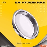 Blind Portafilter 58mm 51mm Backflush Basket
