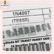 Diode M7 1N4007 IN4007 SMD 1A Rectifier Diode 700V