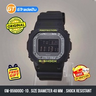 Original G Shock Men GW-B5600DC-1D Digital Petak GWB Bluetooth Solar Watch Green Black Resin Band G Shock [READY STOCK]