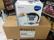 【BRITA 德國】Elemaris、XL、3.5L、濾水壺/黑色、附Marella濾芯4顆，4盒裝/箱【德國進口】滿箱