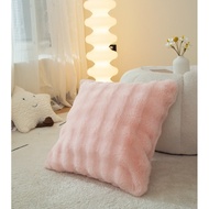 Mink fur pillow 45x45