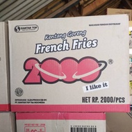 Snack Ciki Kentang Saos French Fries 15 Gr  isi 40 Bungkus (  harga 1 dus )