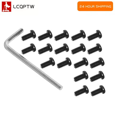 18PCS Stainless Steel Battery Cover Screws for Ninebot MAX G2 G65 G30 G30LP G30D Electric Scooter Re