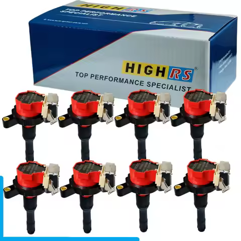 8 Performance Ignition coil spark plug For BMW E39 M5 S62 540i E38 728i 735 740i 750i E53 X5 M73 E31