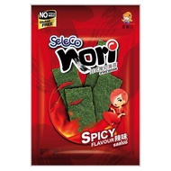 Seleco Nori Crispy Seaweeds Spicy Flavour Snacks 36g