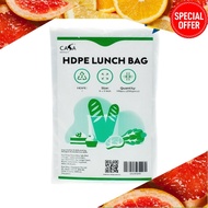 Plastik Bag 6 X 9, Plastik Lutsinar, HDPE Transparent Plastic Bag / Lunch Bag 6 x 9 Inch (100pcs/pac