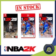 NBA2K25 NBA2K26 Nintendo Switch Game Genuine Disc New!!! (NBA25 Switch(NBA 2K26 Switch)(NBA2K 26 Swi