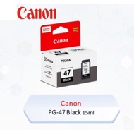 CANON PG-47 BLACK / CL-57 COLOR INK CARTRIDGE FOR PRINTER E410 E470 E480 E3170 E4270 E400 E460