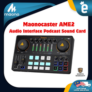 Maono AME2A  AME2 AM-E2 Maonocaster Integrated Audio Production Studio Sound Card for Studio