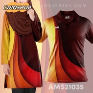 Jersey Muslimah Couple Set Murah Customized Sublimation Jersey Family Couple Shirt Baju Sedondon T Shirt Muslimah Labuh Malaysia Men Women Microfibre Plain Plus Size Cotton