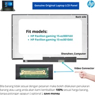 Layar LCD HP Pavilion gaming 15-ec0001AX 15-ec0010AX Laptop panel screen