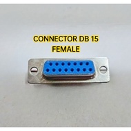 FEMALE CONNECTOR SOCKET DB 15 PIN SOCKET DB15